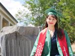 student in cap and gown 
